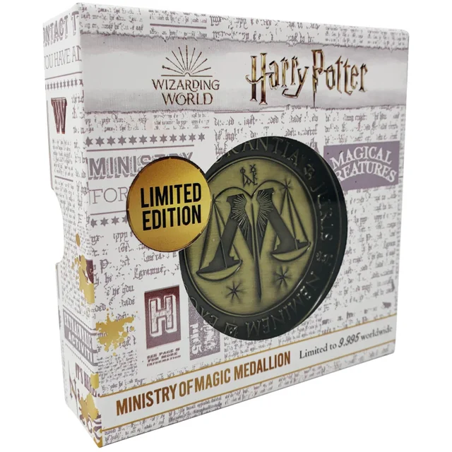 Harry Potter Limited Edition Medallion - Ministry of Magic