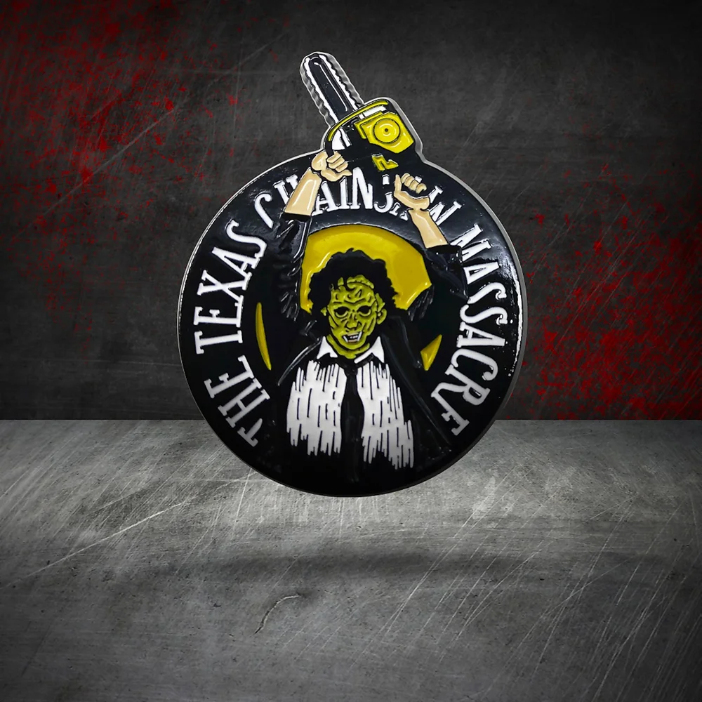 Texas Chainsaw Massacre Limited Edition Pin Badge Image 1