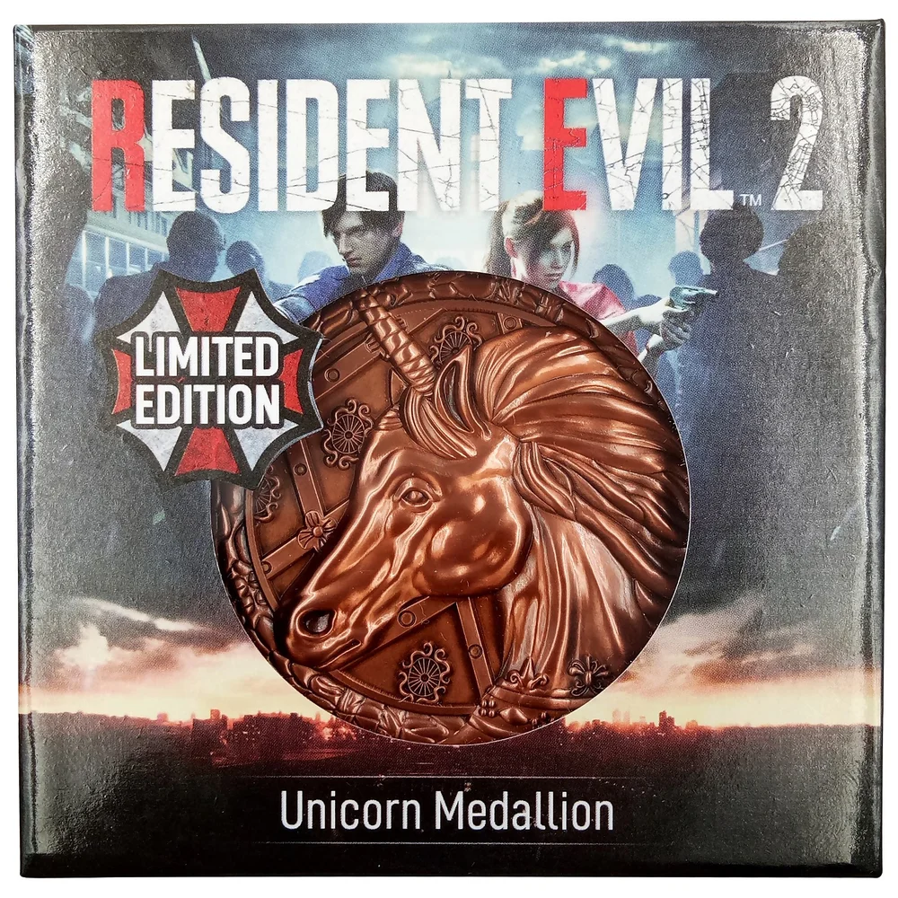 Resident Evil Limited Edition Unicorn Medallion Image 1