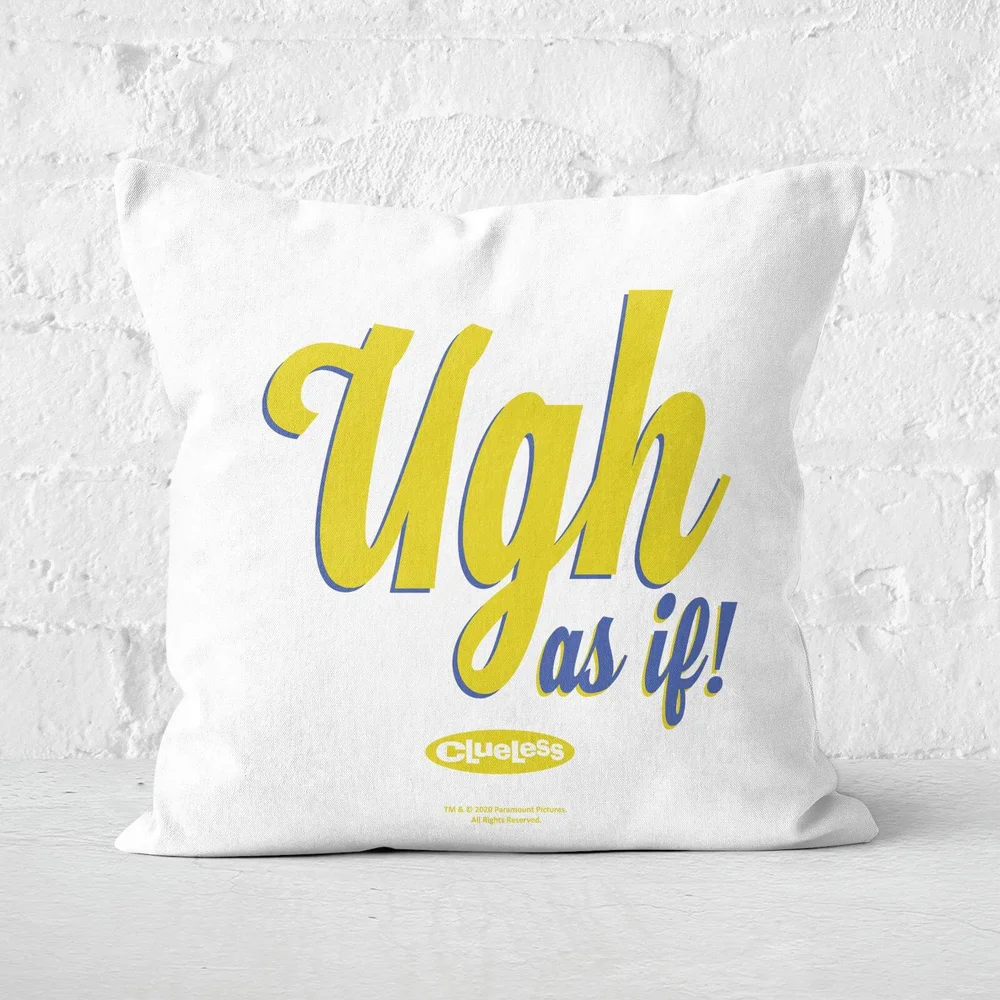 Clueless Oops As If Cushion Square Cushion - 40x40cm - Soft Touch Image 1