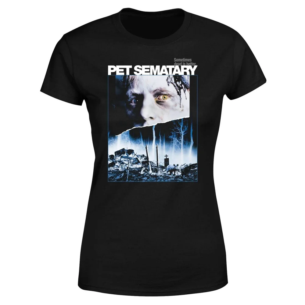 Pet Semetary Sometimes Dead Is Better Women's T-Shirt - Black - S Image 1