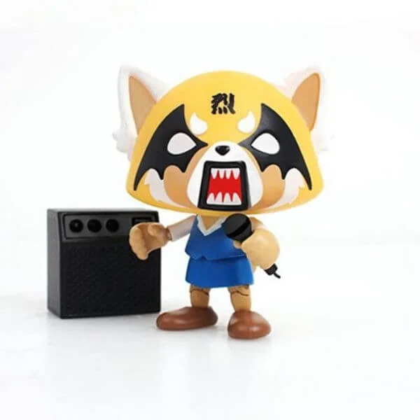Aggretsuko Death Metal Wing Eyes Action Vinyl Figure Image 1