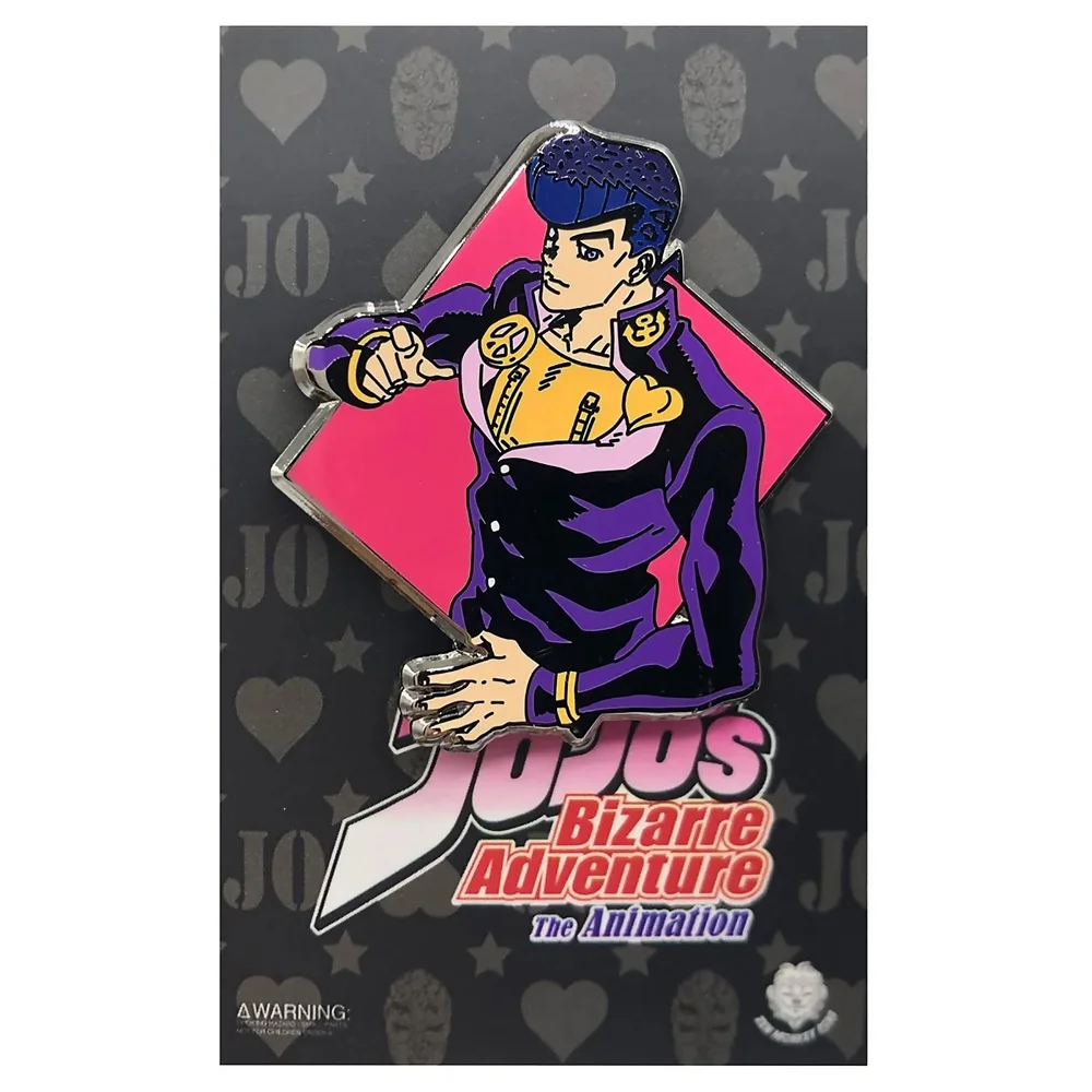 Jojo's Bizarre Adventure Diamond Josuke Enamel Pin Image 1