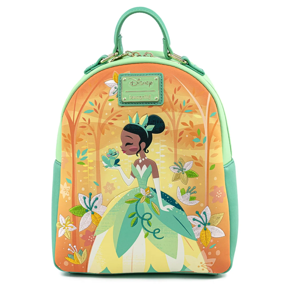 Loungefly Disney Princess And The Frog Tiana Mini Backpack Image 1