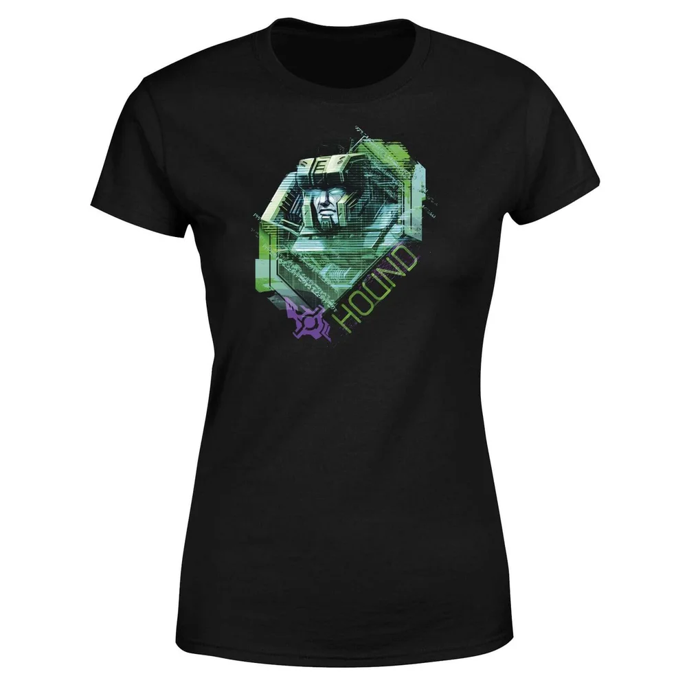 Transformers Hound Glitch Women's T-Shirt - Black - XS Image 1