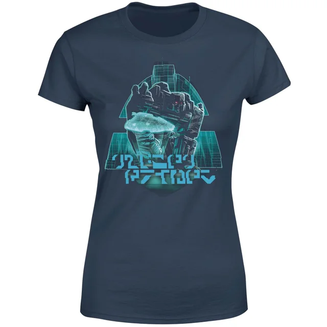 Transformers Megatrons Rage Women's T-Shirt - Navy