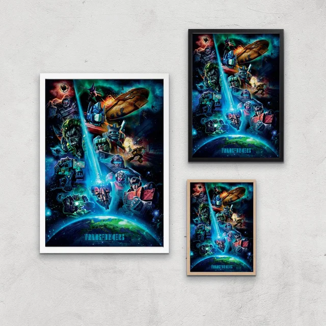 Transformers Earthrise A2 Giclee Art Print