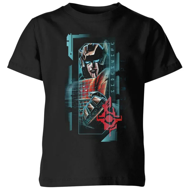 Transformers Sideswipe Glitch Kids' T-Shirt - Black