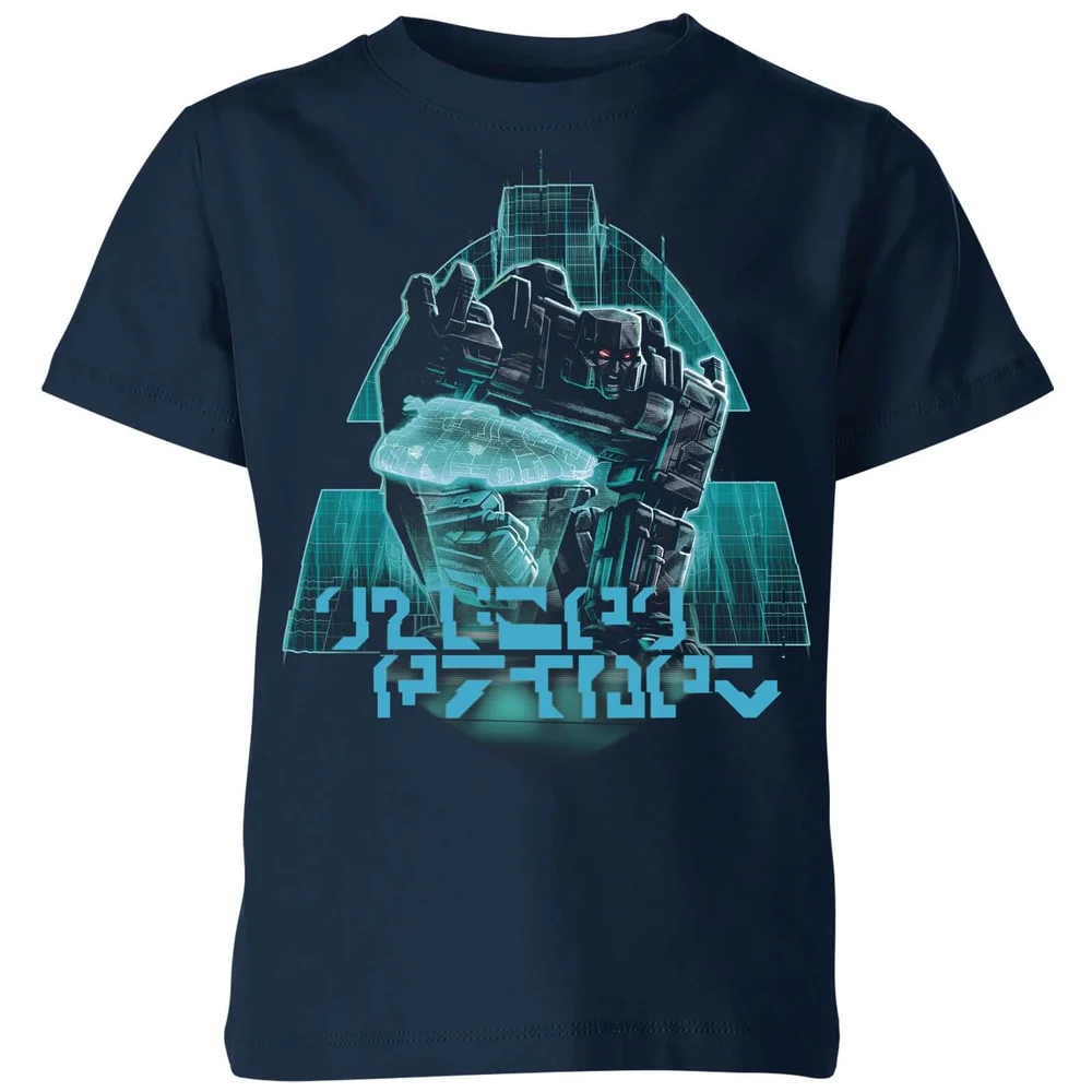 Transformers Megatrons Rage Kids' T-Shirt - Navy - 3-4 Years Image 1