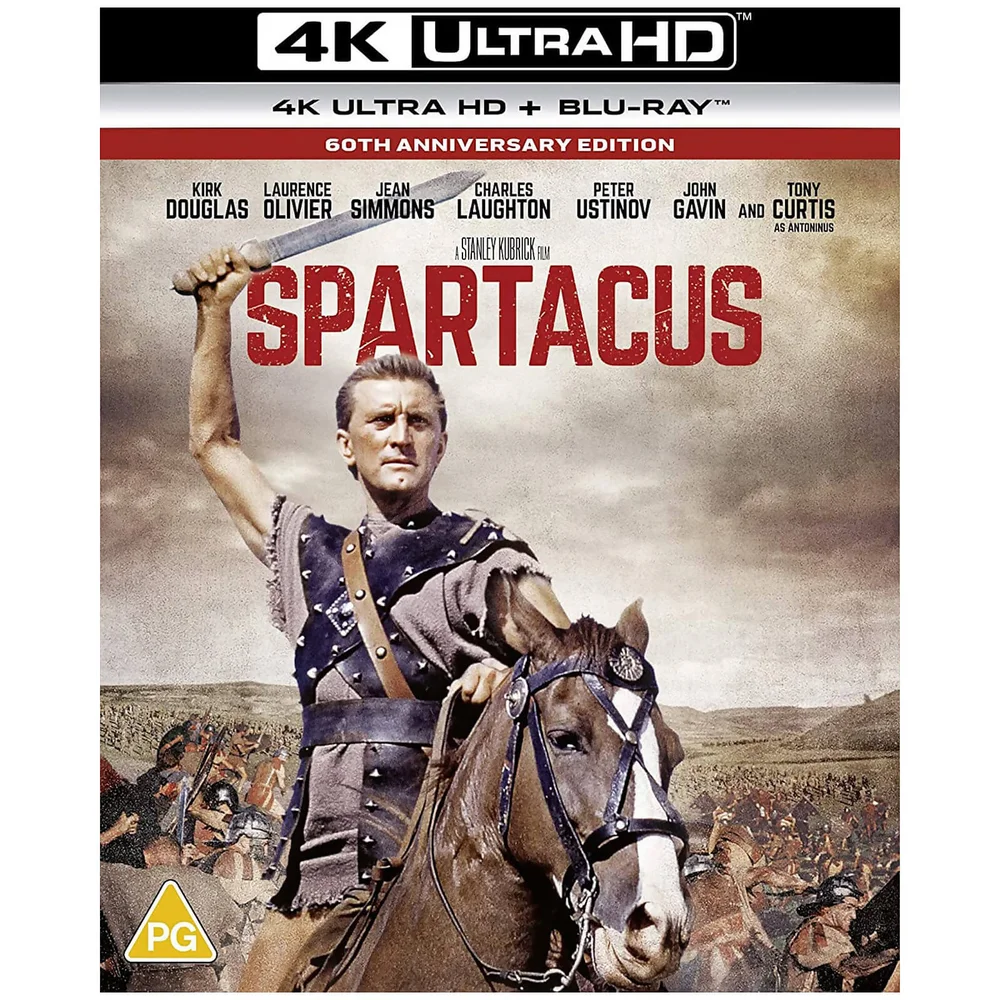 Spartacus - 4K Ultra HD (Includes 2D Blu-ray) Image 1