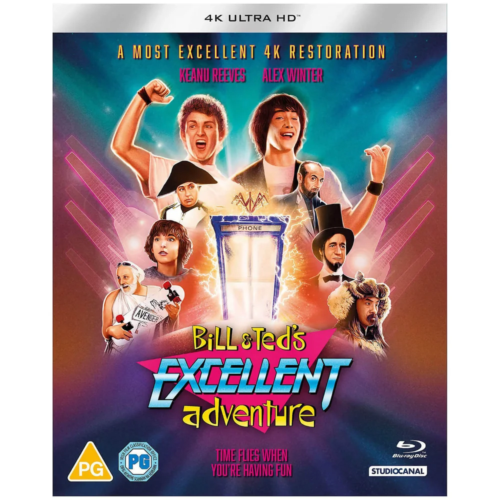 Bill & Ted's Excellent Adventure - 4K Ultra HD (Includes 2D Blu-ray) Image 1