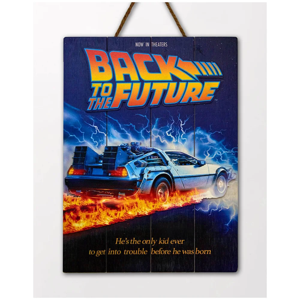 Doctor Collector Back to the Future WoodArts 3D Print Image 1
