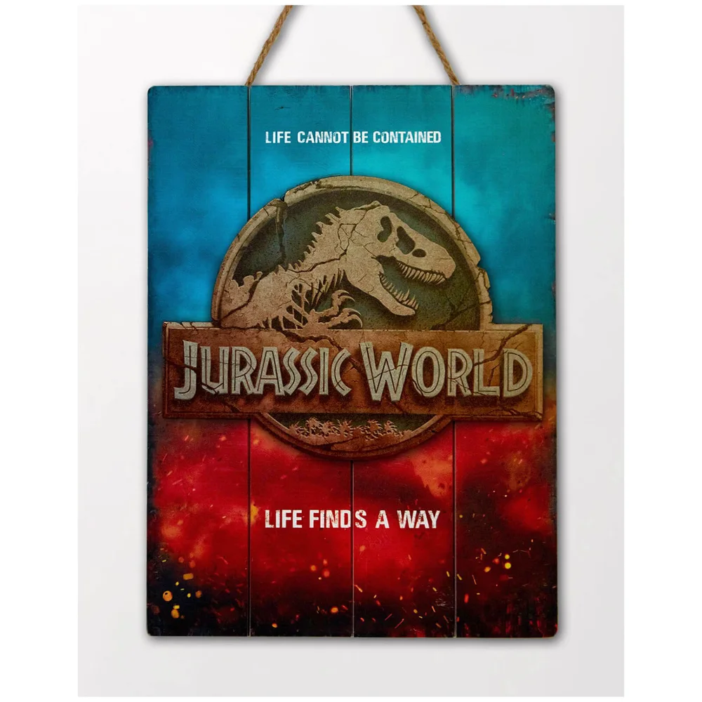 Doctor Collector Jurassic World Life Finds A Way WoodArts 3D Print Image 1