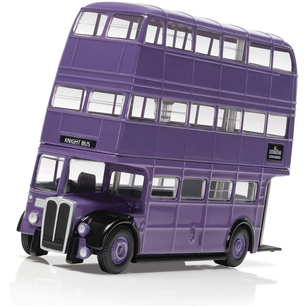 Harry Potter Triple Decker Knight Bus Model Set - Scale 1:76 Image 1