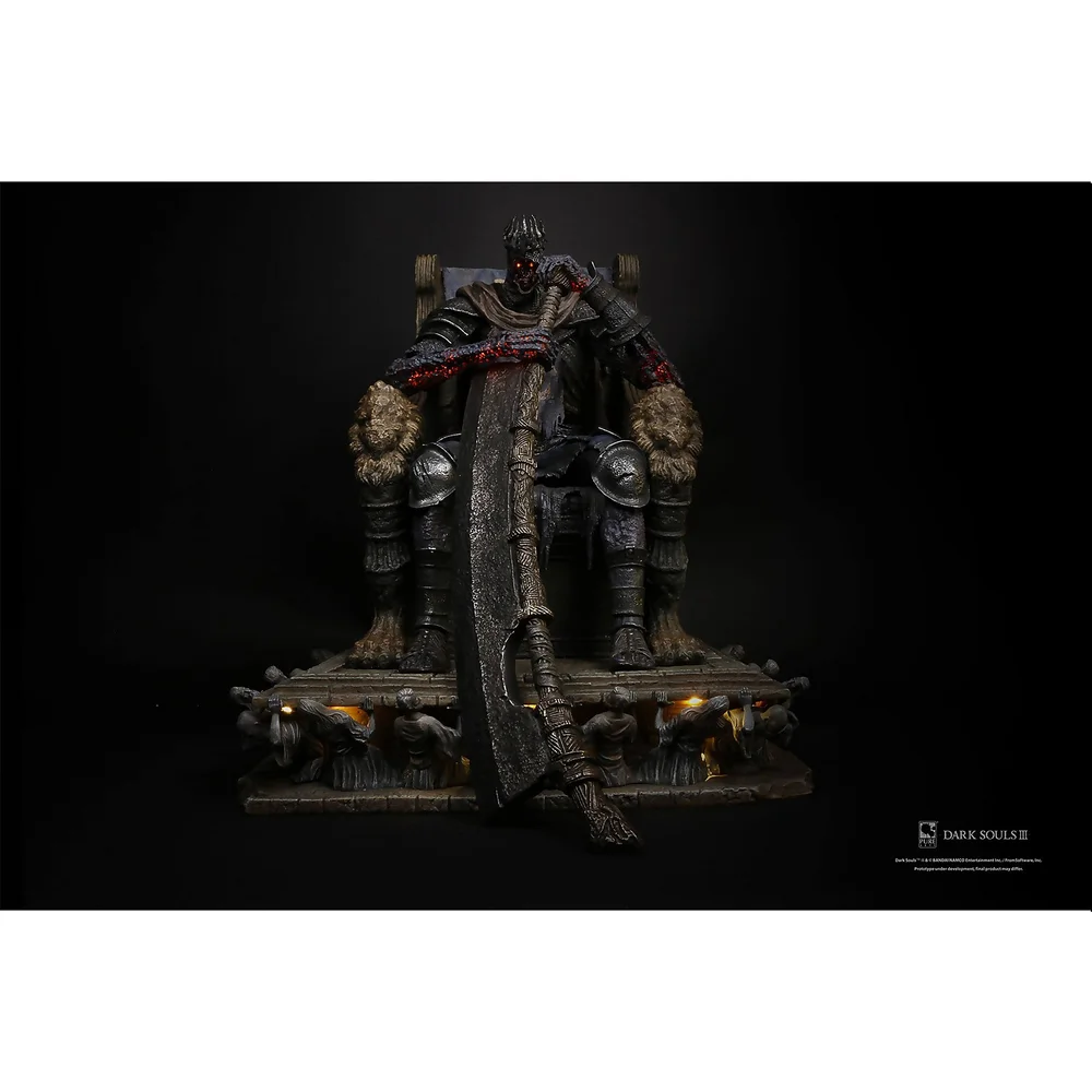 PureArts Dark Souls Yhorm 1:12 Scale High-End Limited Edition Statue Image 1