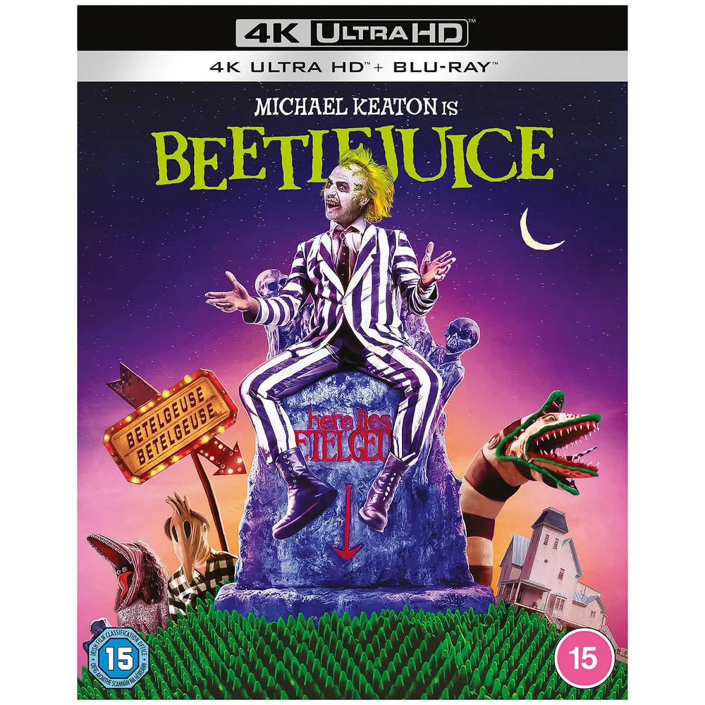 Beetlejuice - 4K Ultra HD (Includes 2D Blu-ray) Image 1
