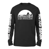 The Goonies Never Say Die Unisex Long Sleeve T-Shirt - Black