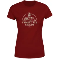 The Goonies I Smell Ice Cream Women's T-Shirt - Burgundy
