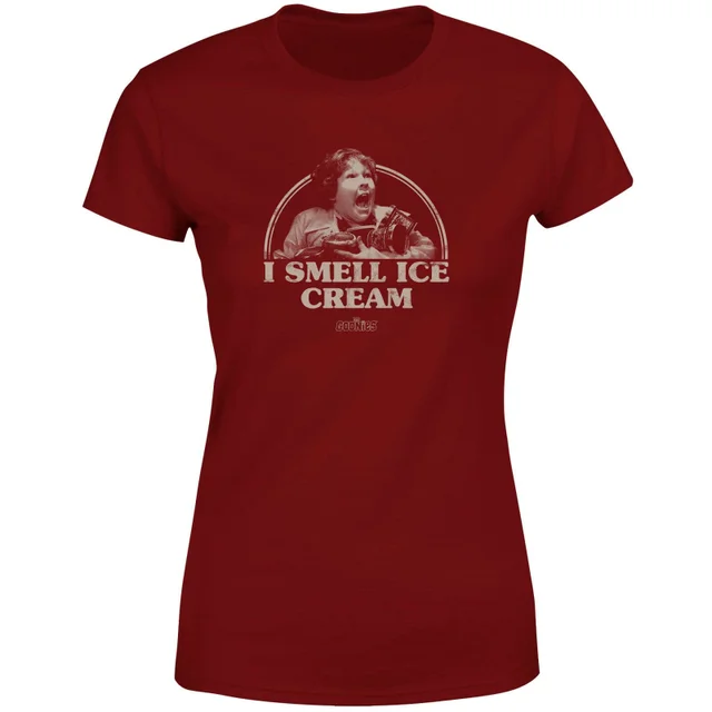 The Goonies I Smell Ice Cream Women's T-Shirt - Burgundy