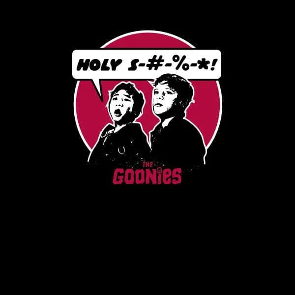 The Goonies Holy S#!T Women's T-Shirt - Black