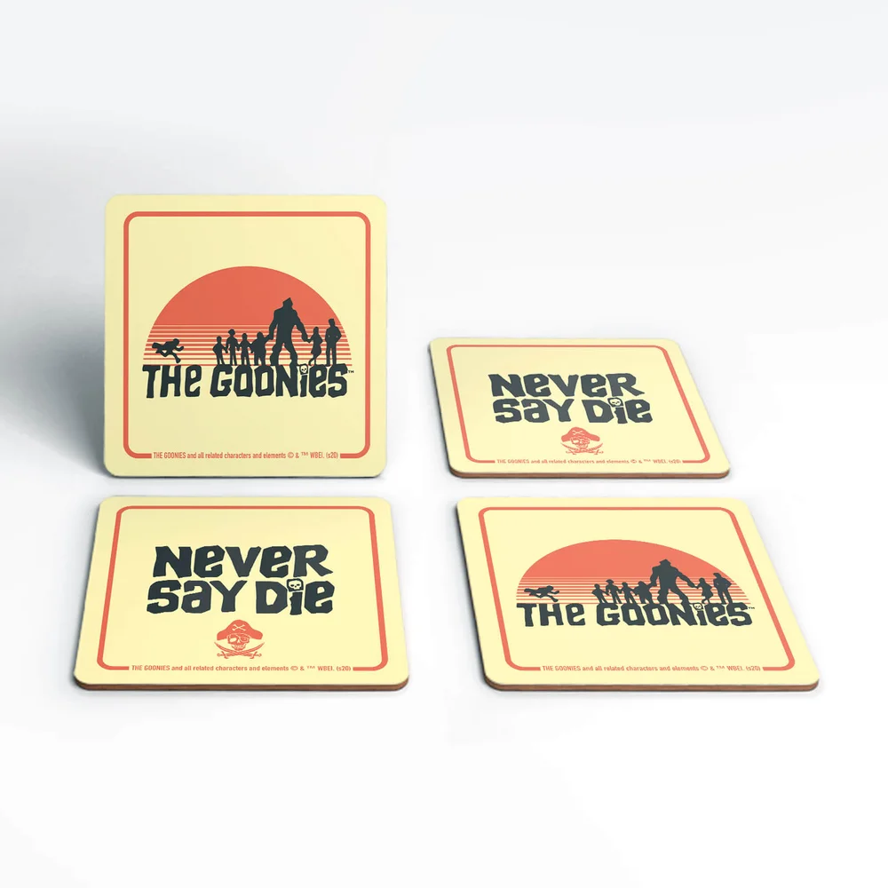 The Goonies Never Say Die Coaster Set Image 1