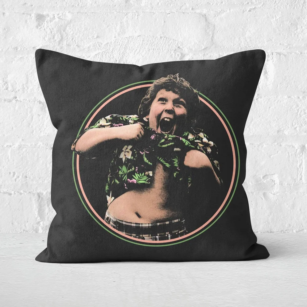 The Goonies Chunk Square Cushion - 40x40cm - Soft Touch Image 1