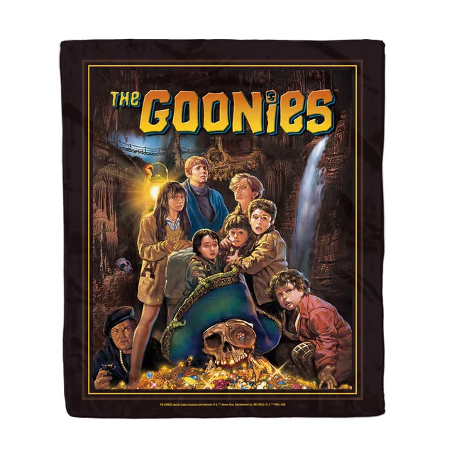 The Goonies Classic Cover Art Fleece Blanket