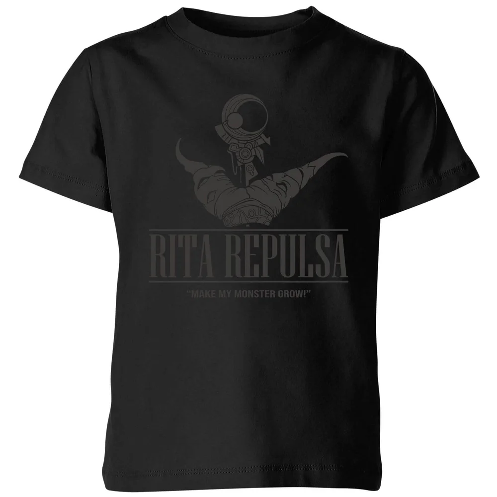 Power Rangers Rita Repulsa Kids' T-Shirt - Black - 5-6 Years Image 1