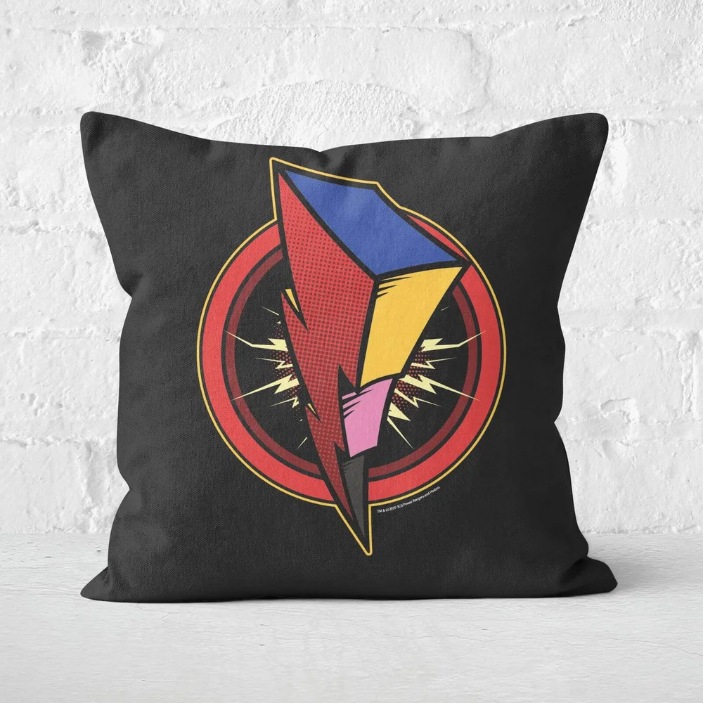 Power Rangers Square Cushion - 40x40cm - Soft Touch Image 1