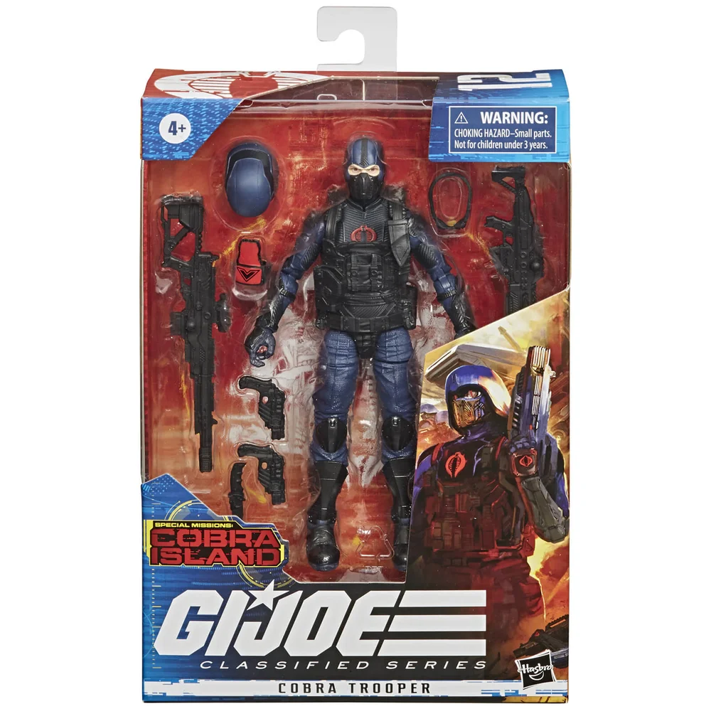 Hasbro G.I. Joe Classified Series Cobra Trooper Action Figure Image 1