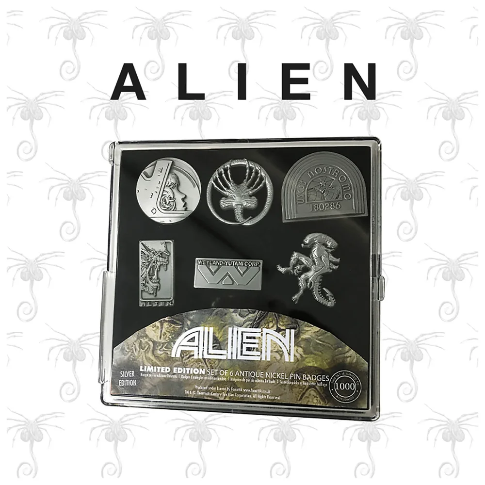 Alien Pin Badge Set Image 1
