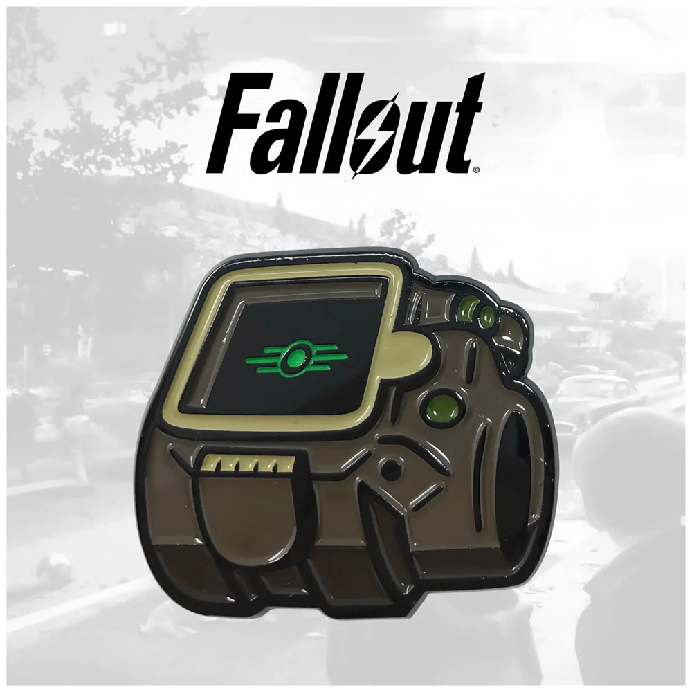 Fallout Pip Boy Limited Edition Pin Badge Image 1
