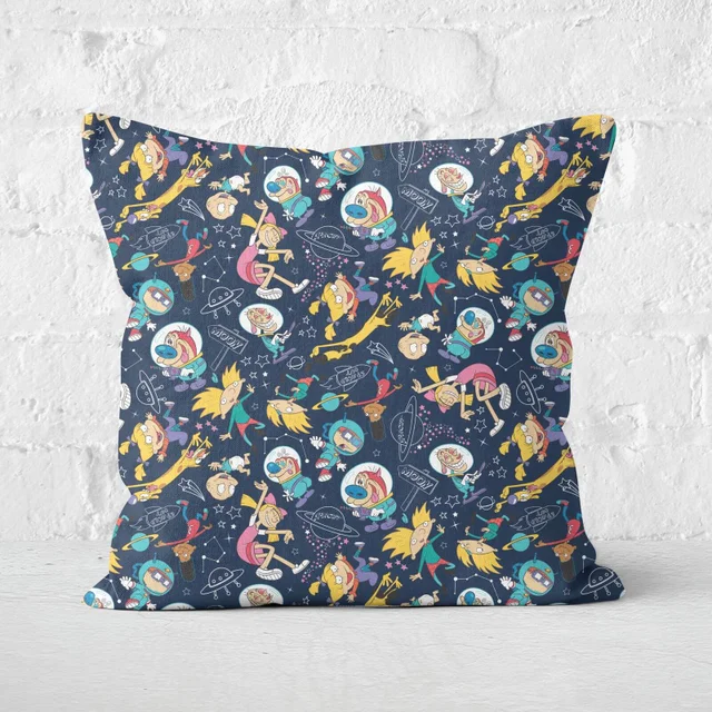 Nickelodeon Space Cadets Square Cushion
