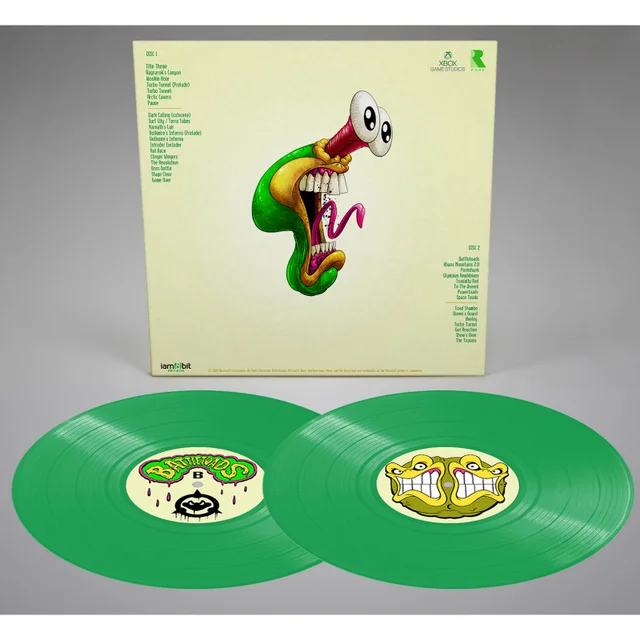 iam8bit - Battletoads: Smash Hits (Rare Store Exclusive) Coloured Vinyl 2LP (Green)