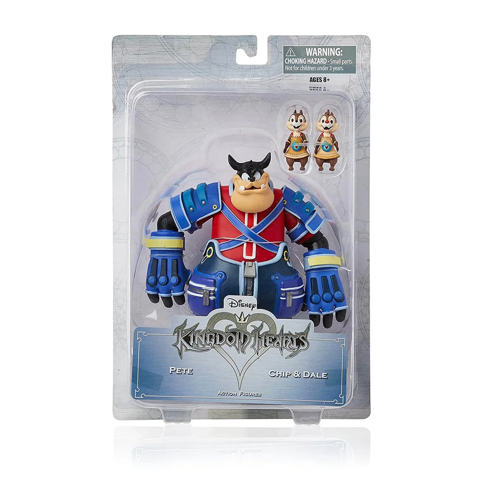 Diamond Select Kingdom Hearts - Pete, Chip, and Dale 6" Action Figure Image 1