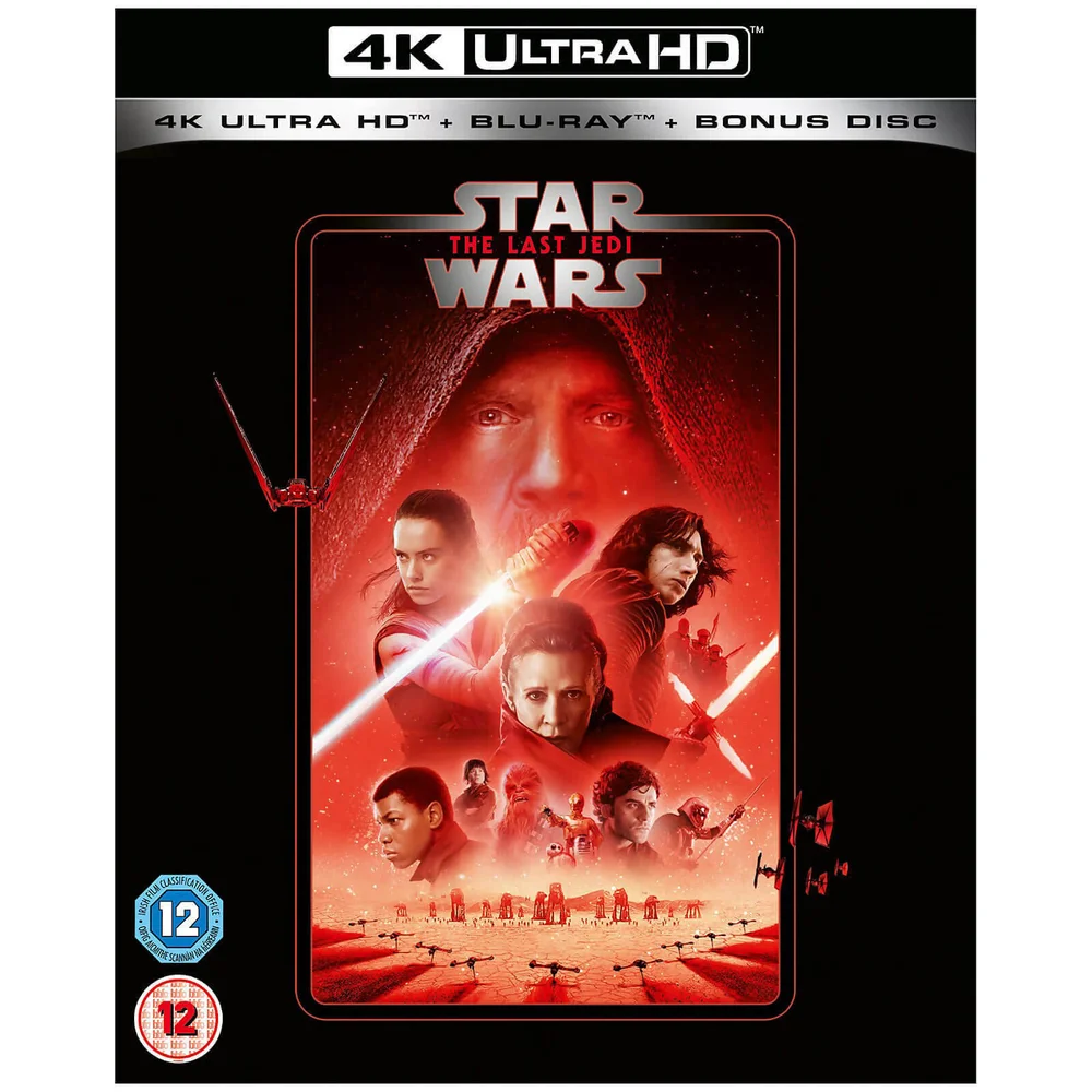 Star Wars - Episode VIII - The Last Jedi - 4K Ultra HD (Includes 2D Blu-ray) Image 1