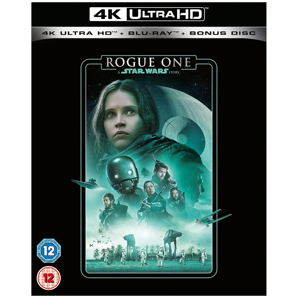 Star Wars - Rogue One A Star Wars Story - 4K Ultra HD (Includes 2D Blu-ray) Image 1
