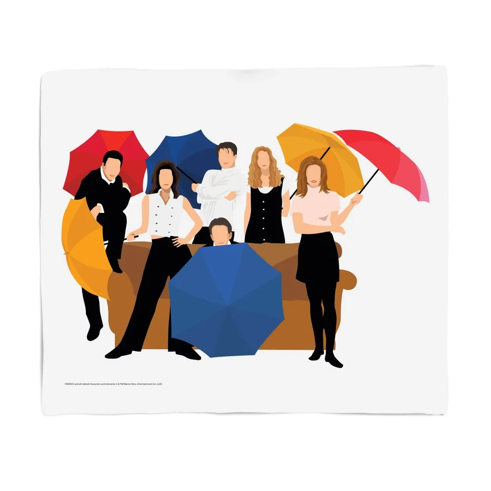 Friends The Gang Fleece Blanket - M Image 1