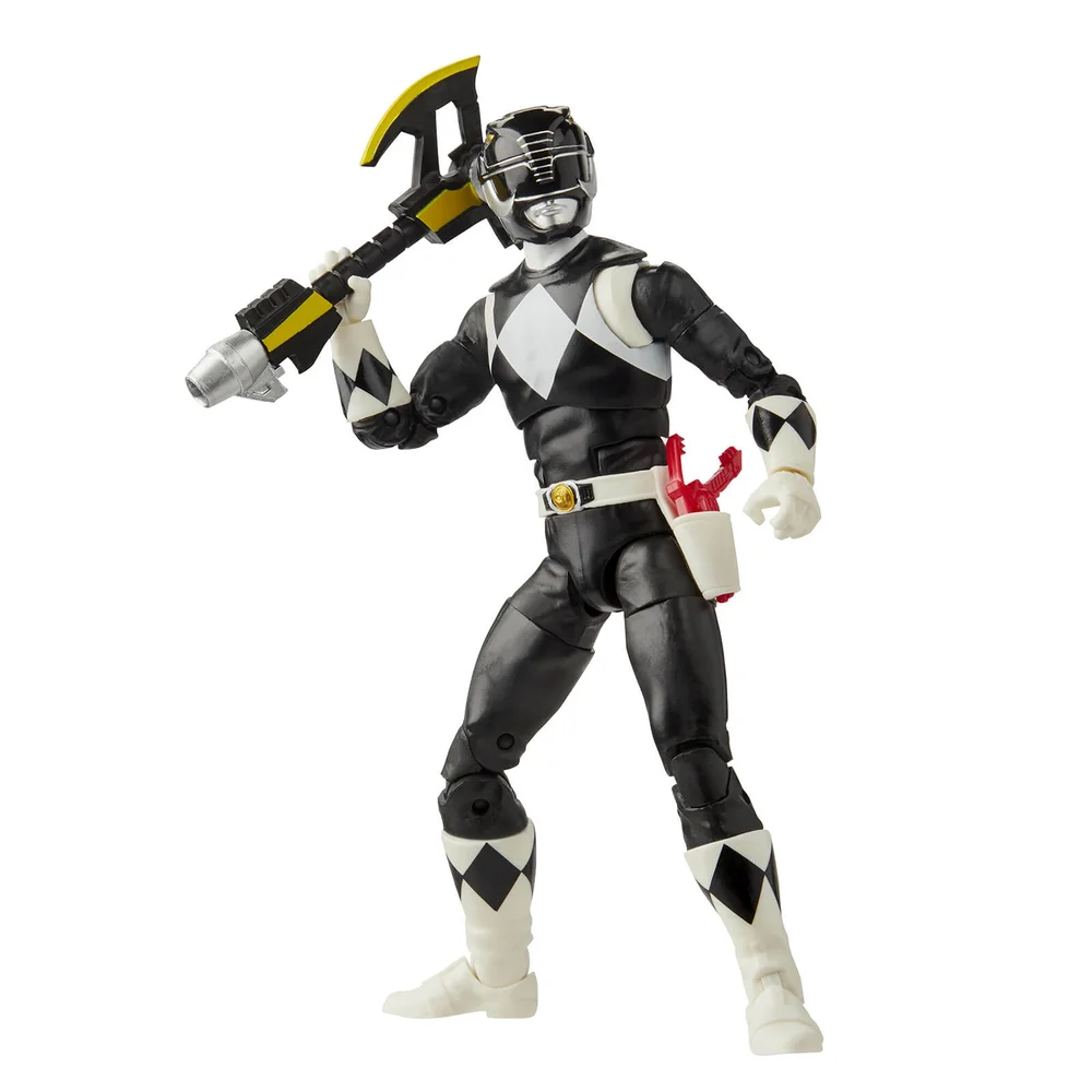 Hasbro Power Rangers Lightning Collection Mighty Morphin Black Ranger Action Figure Image 1
