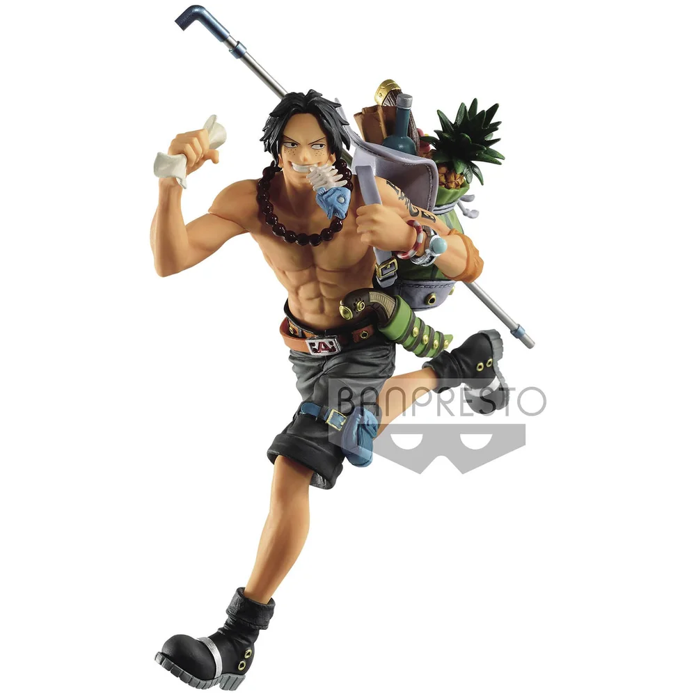Banpresto One Piece Three Brothers Figure(B:Portgas. D. Ace) Figure Image 1