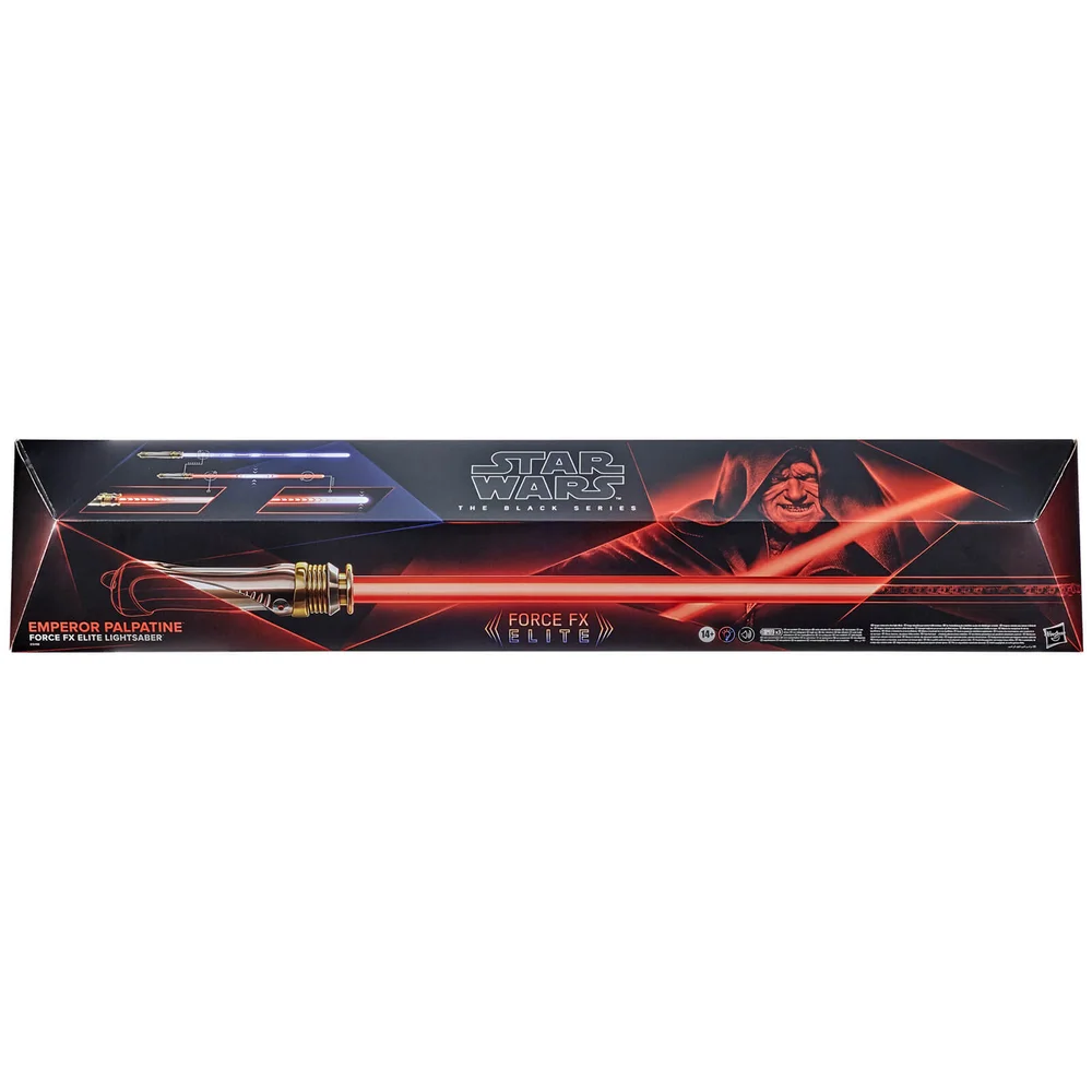 Hasbro Star Wars The Black Series Emperor Palpatine Force FX Elite Lightsaber Image 1