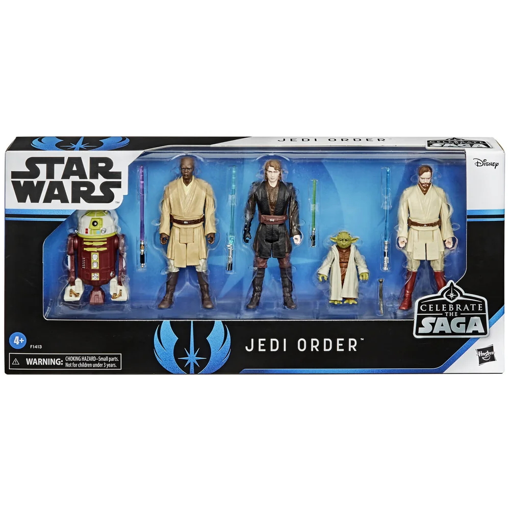 Hasbro Star Wars Celebrate the Saga Jedi Order Action Figure Set Image 1