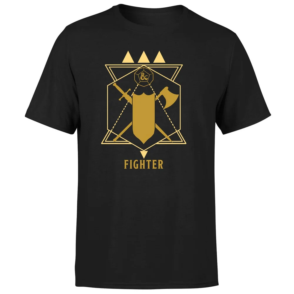 Dungeons & Dragons Fighter Men's T-Shirt - Black - S Image 1