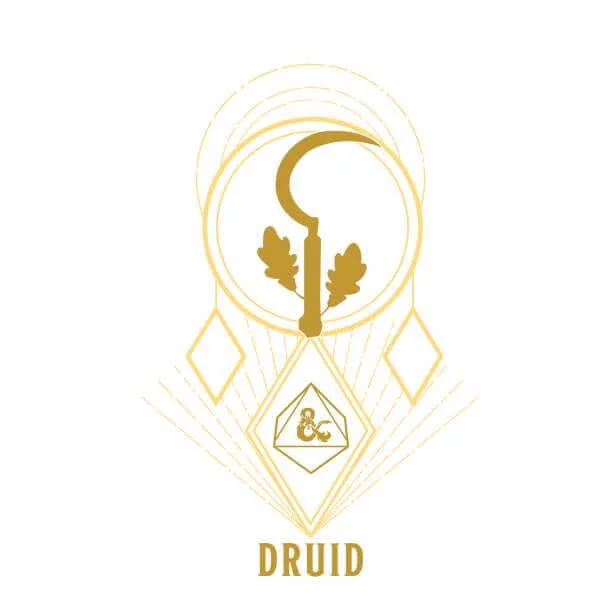 Dungeons & Dragons Druid Men's T-Shirt - White