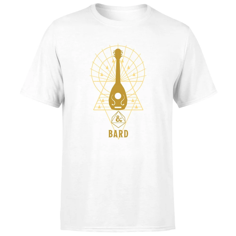 Dungeons & Dragons Bard Men's T-Shirt - White - S Image 1