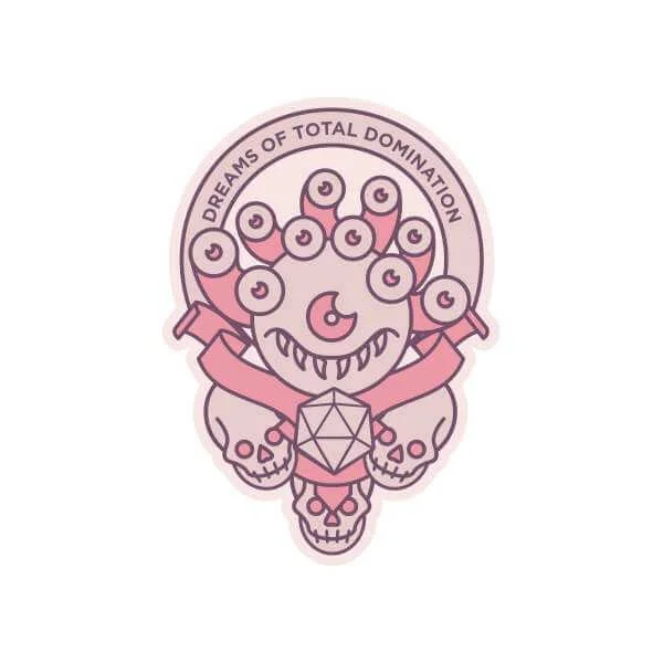 Dungeons & Dragons Beholder Dreams Men's T-Shirt - White