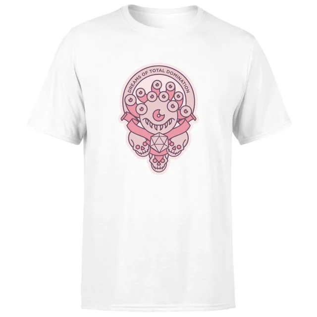 Dungeons & Dragons Beholder Dreams Men's T-Shirt - White