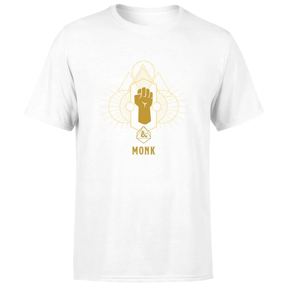 Dungeons & Dragons Monk Men's T-Shirt - White - S Image 1
