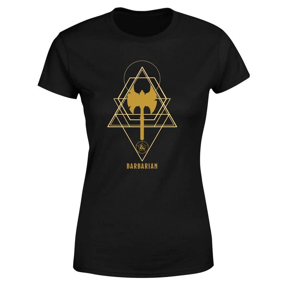 Dungeons & Dragons Barbarian Women's T-Shirt - Black - XS Image 1