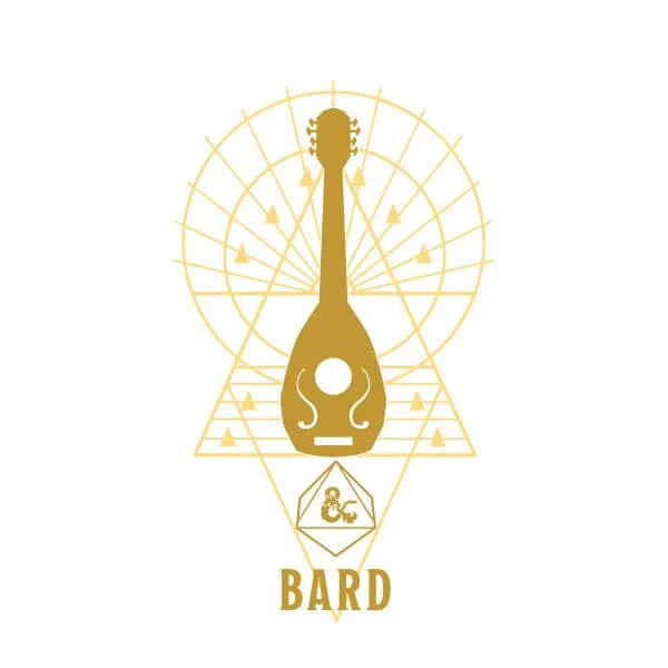 Dungeons & Dragons Bard Women's T-Shirt - White